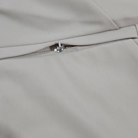 Athleta Womens Size 26 Cream Stellar Straight Crop Pant Casual Summer Boating - Picture 5 of 10